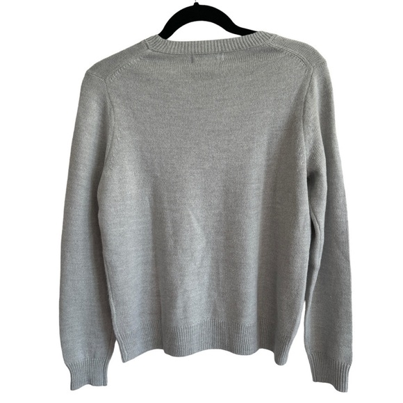 NWT Banana Republic Lofty Sweater, Gray, Size M - Picture 4 of 7